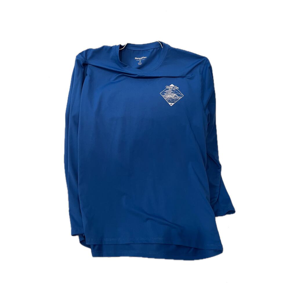 Hang Ten UV Protection 50SPF Long Sleeve Tee Shirt Mens XL